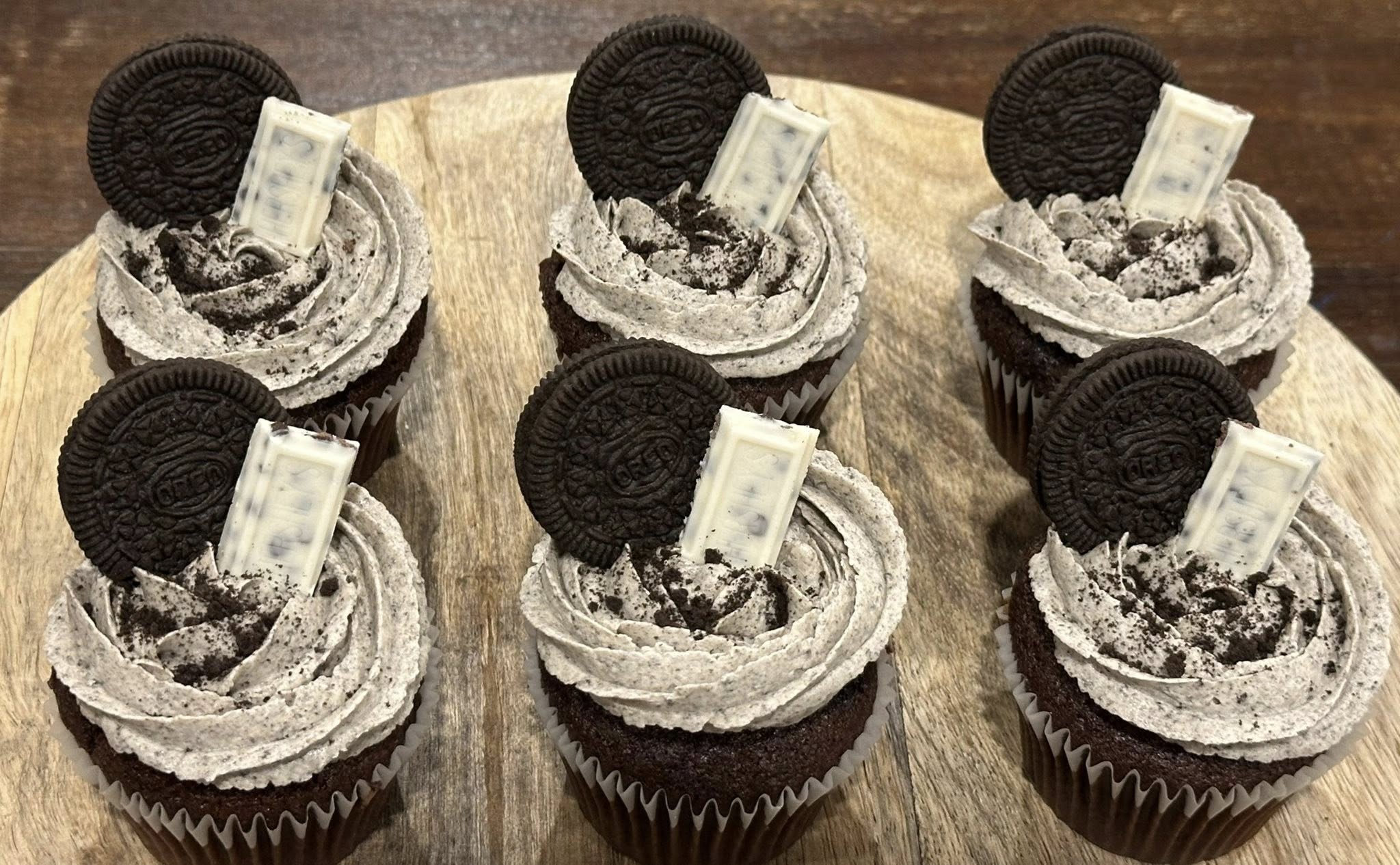 Chocolate Cupcake with Oreo Frosting